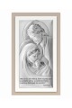 Obrazek z wizerunkiem Św. Rodziny z cytatem, prostokątny - obraz 0
