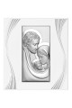 Obrazek z wizerunkiem Św. Rodziny z cytatem na białym panelu - obraz 0