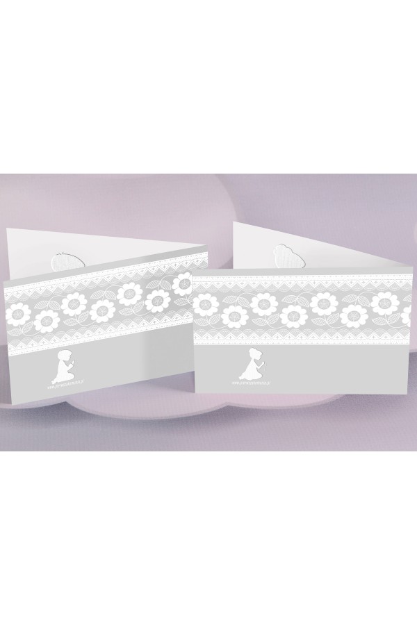 Personalizowane zaproszenia komunijne popularne - Dzieci (1,2) - obraz 3