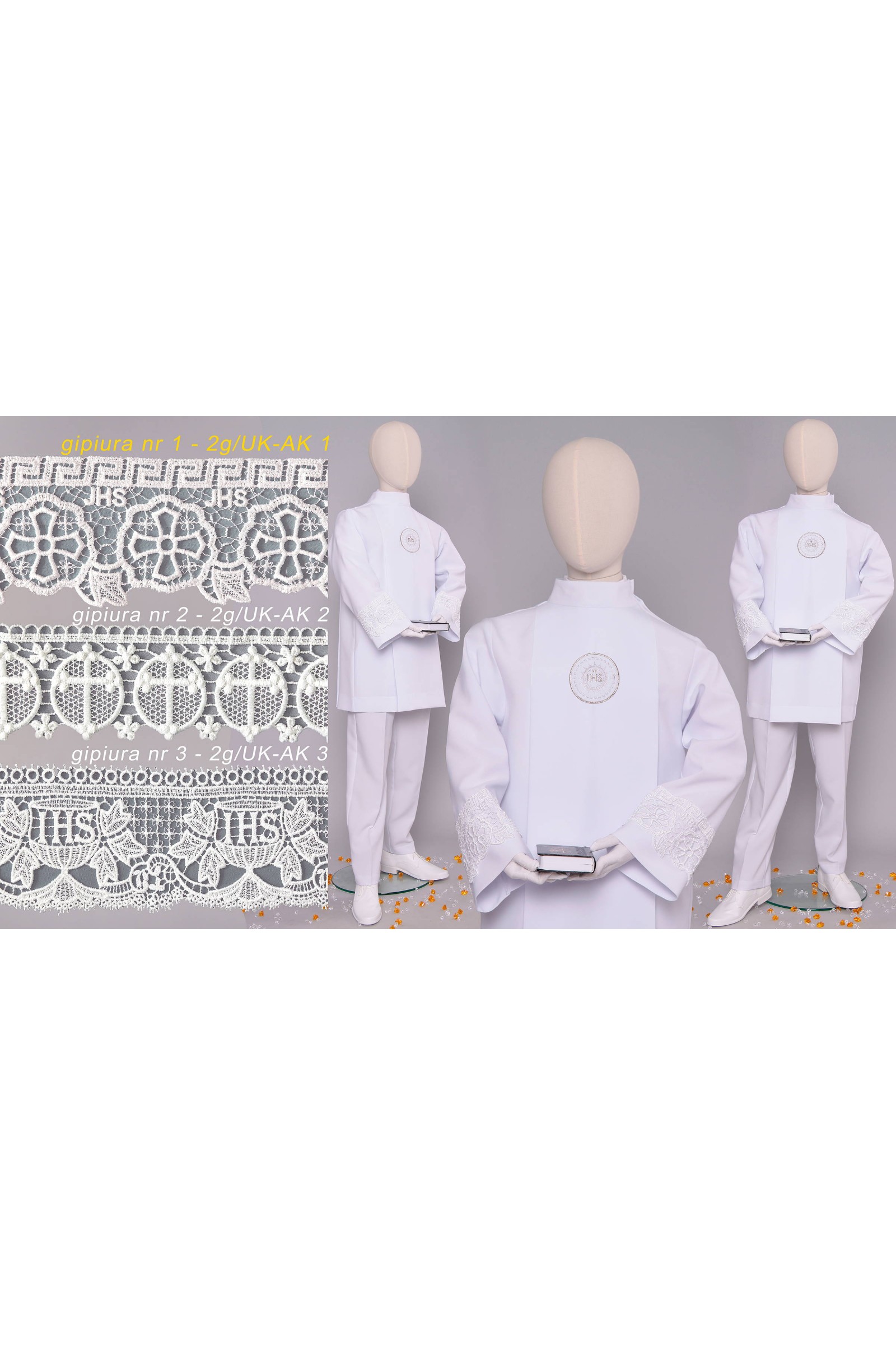 Alba komunijna z gipiurą 2g/UK-AK1 - obraz 3