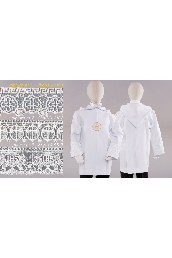 Alba komunijna z gipiurą 2kg/UK-AK1 - obraz 4