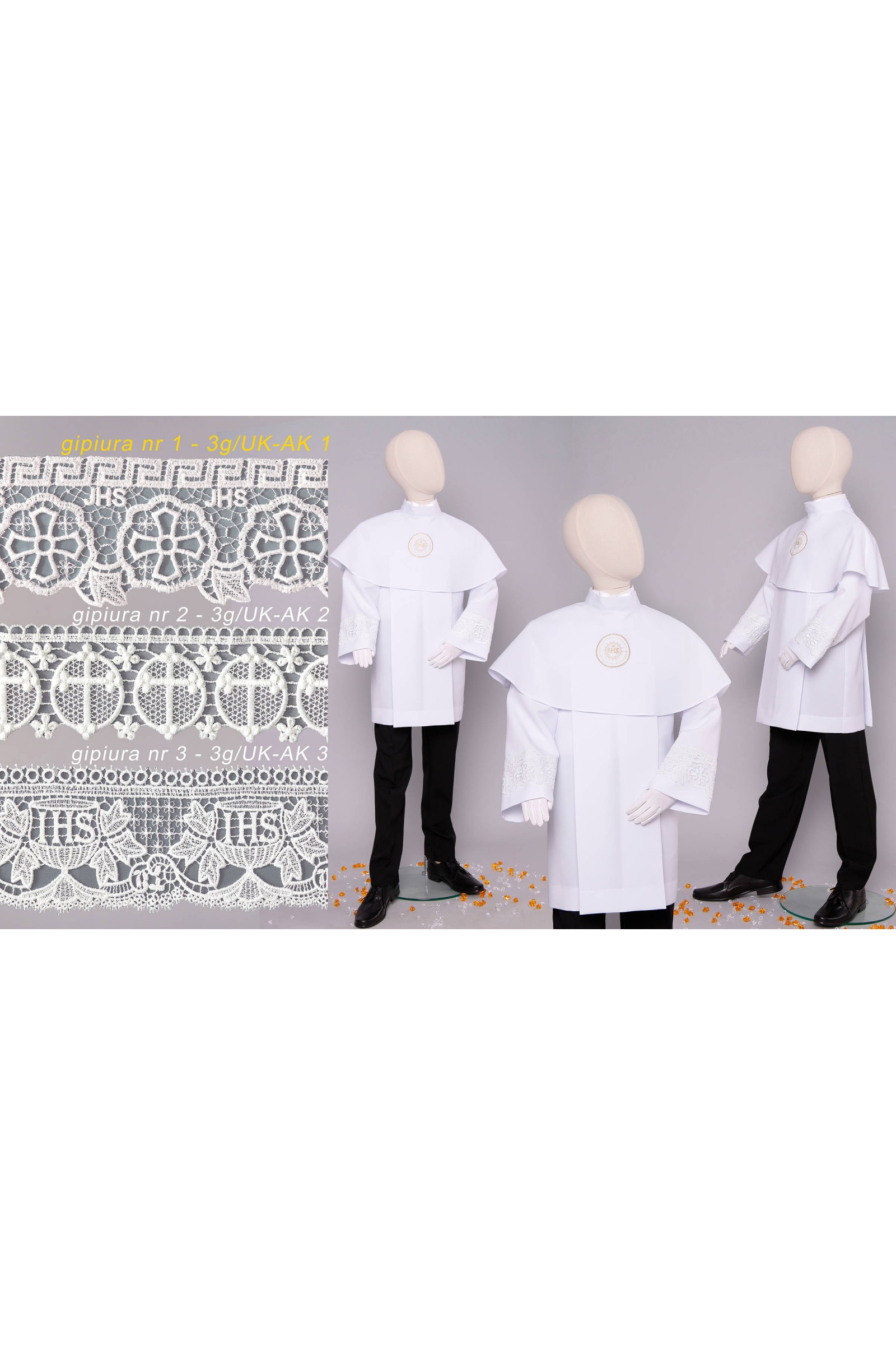 Alba komunijna z gipiurą 3g/UK-AK1 - obraz 3