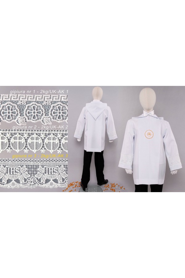 Alba komunijna z gipiurą 2kg/UK-AK3 - obraz 4