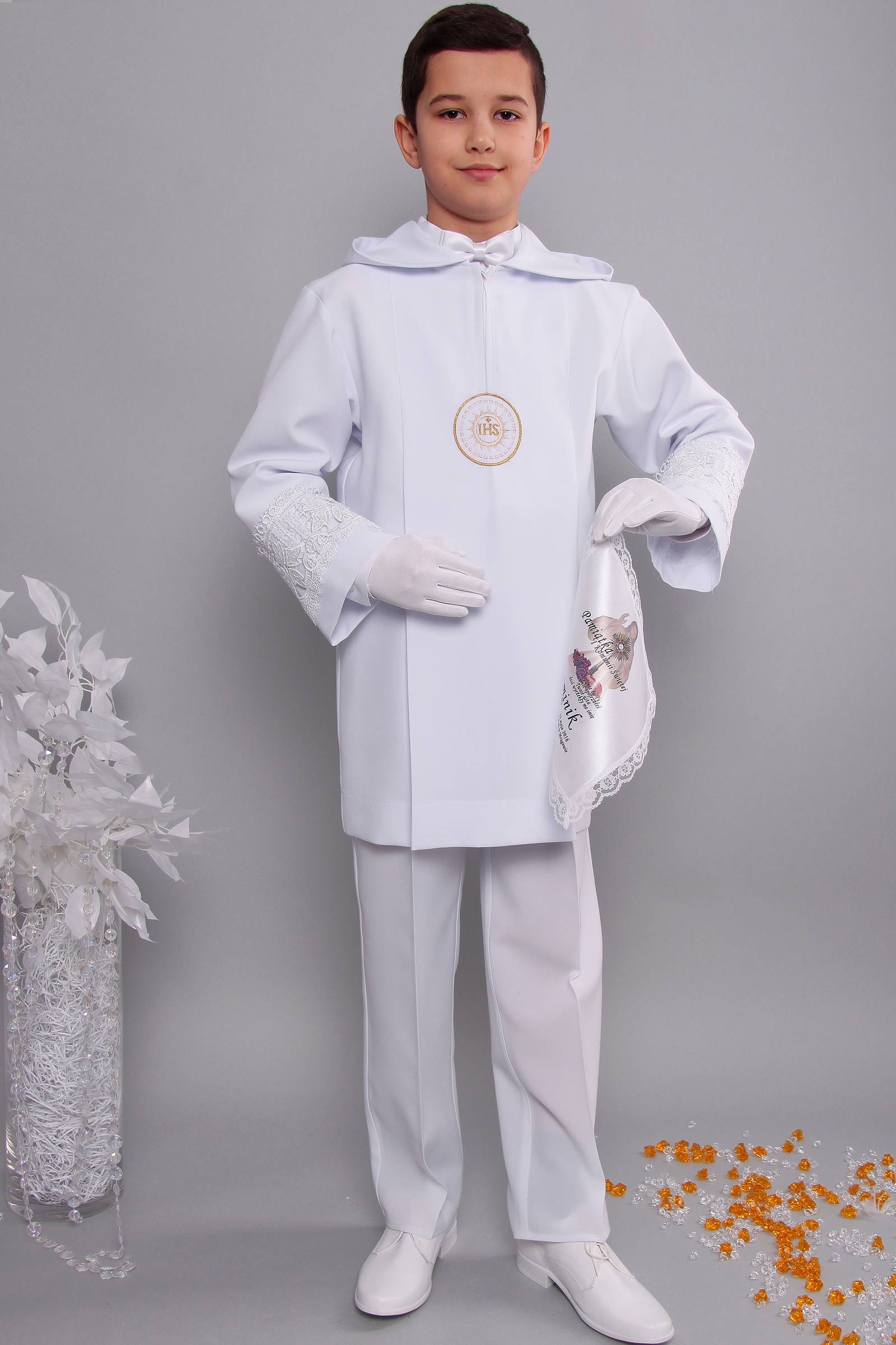 Alba komunijna z gipiurą 2kg/UK-AK3 - obraz 1