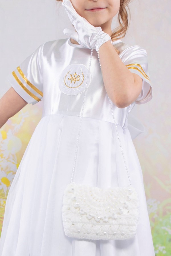 Sukienka komunijna - Józefinka 4/UK-SK - obraz 3