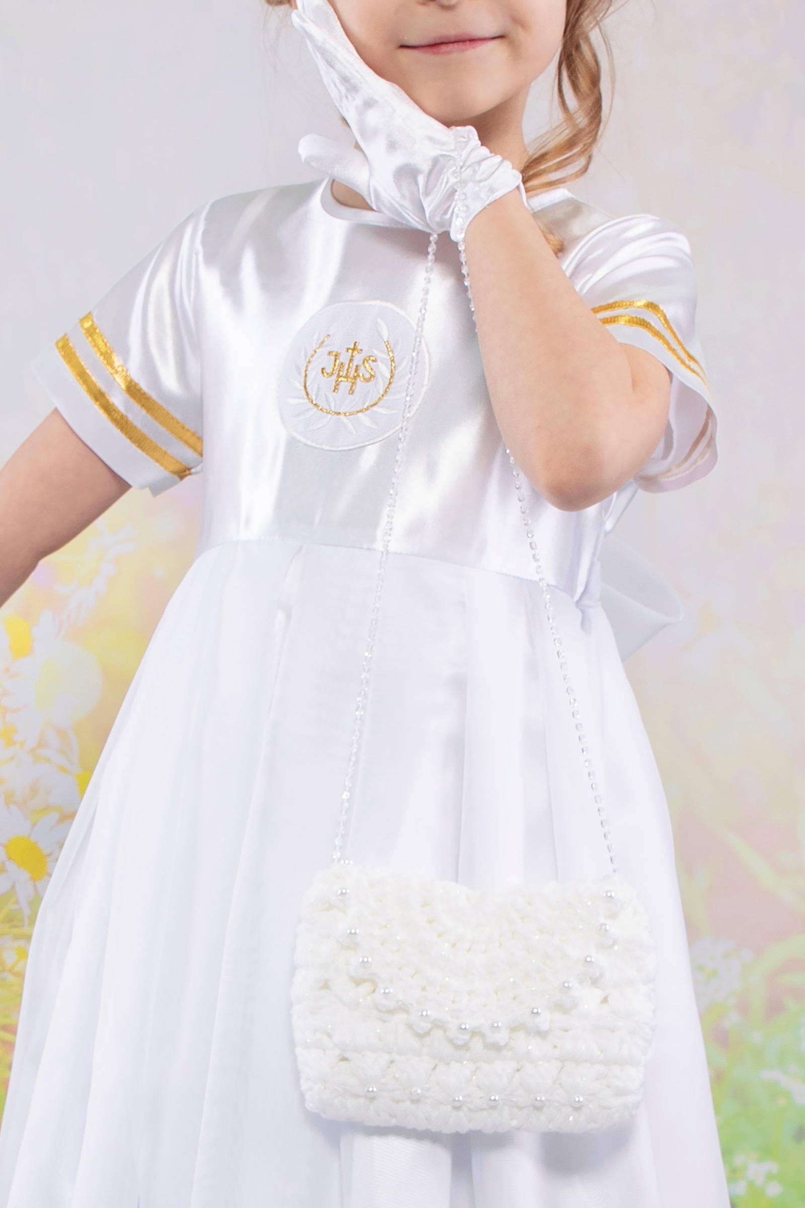 Sukienka komunijna - Józefinka 4/UK-SK - obraz 3