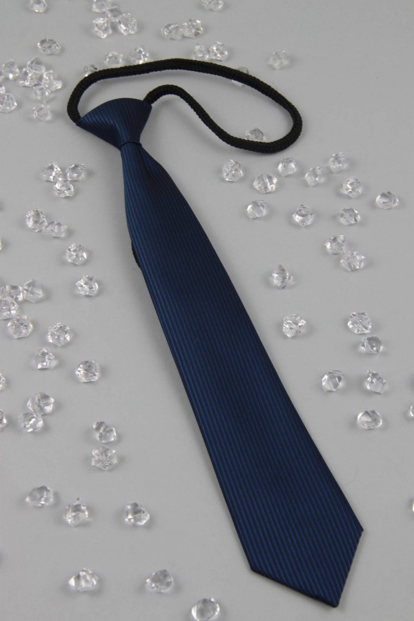 Krawat komunijny UK-Kg-granatowy - obraz 1