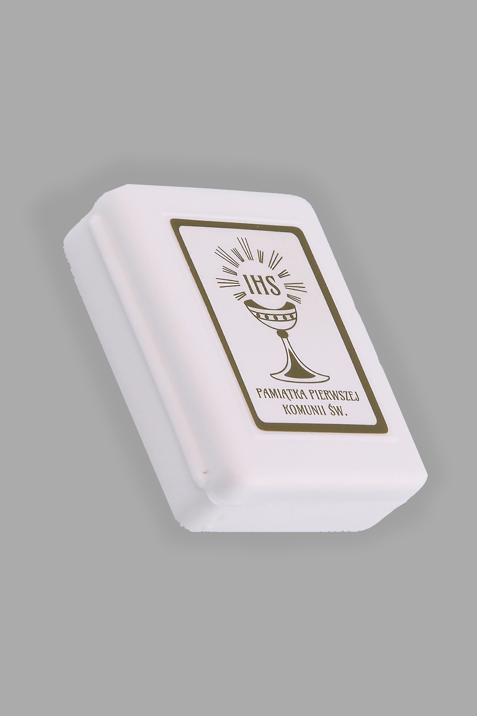 Pudełko komunijne na różaniec czarne UK-PM/bp - obraz 0