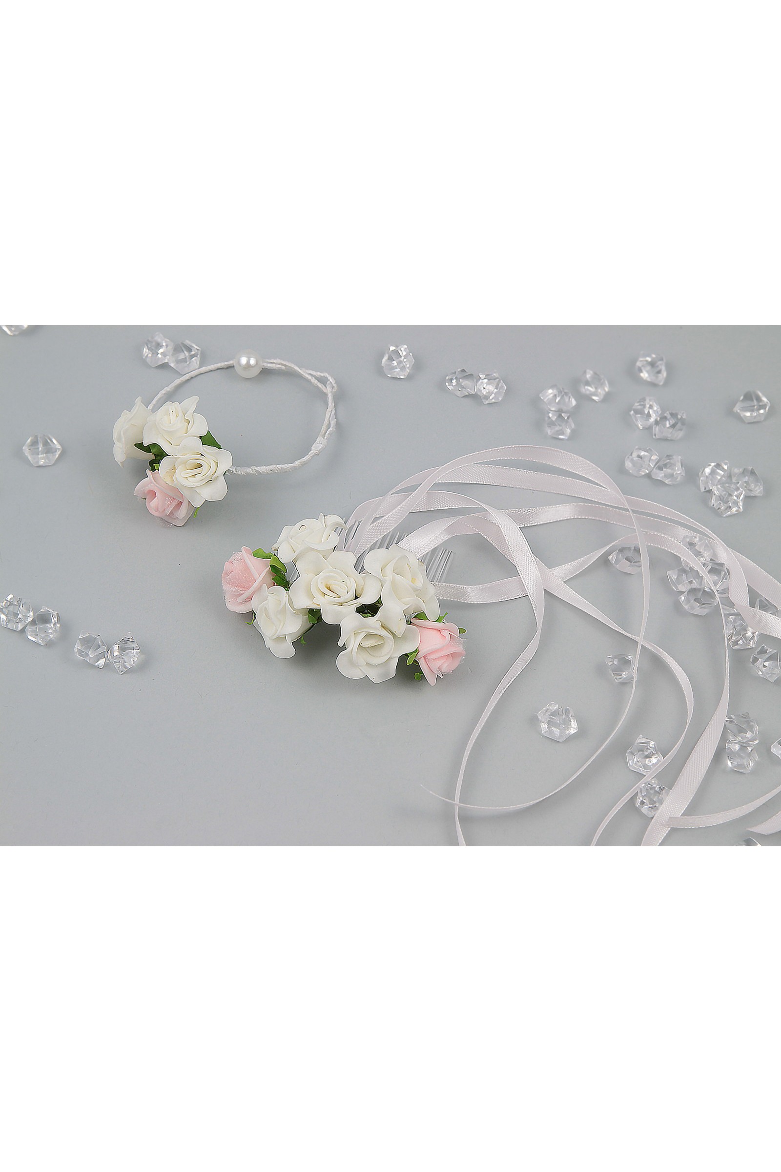 Grzebyk komunijny z bransoletką jak żywy UK-GPŻ14 - obraz 3