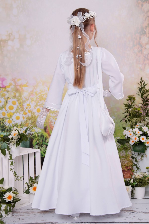 Sukienka komunijna klasyczna 9/UK-SK - obraz 5