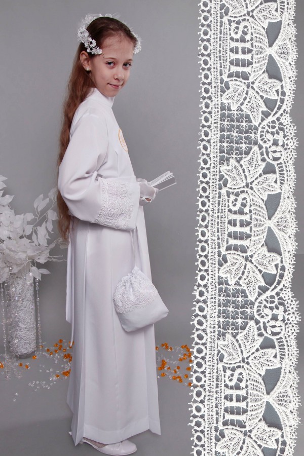 Alba komunijna z gipiurą 8a/UK-Z3 - niestandardowy - obraz 1