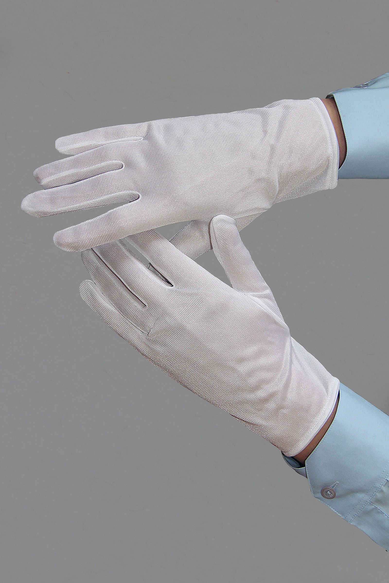 Rękawiczki komunijne klasyczne (dla młodzieży) UK-Nr1M - obraz 1