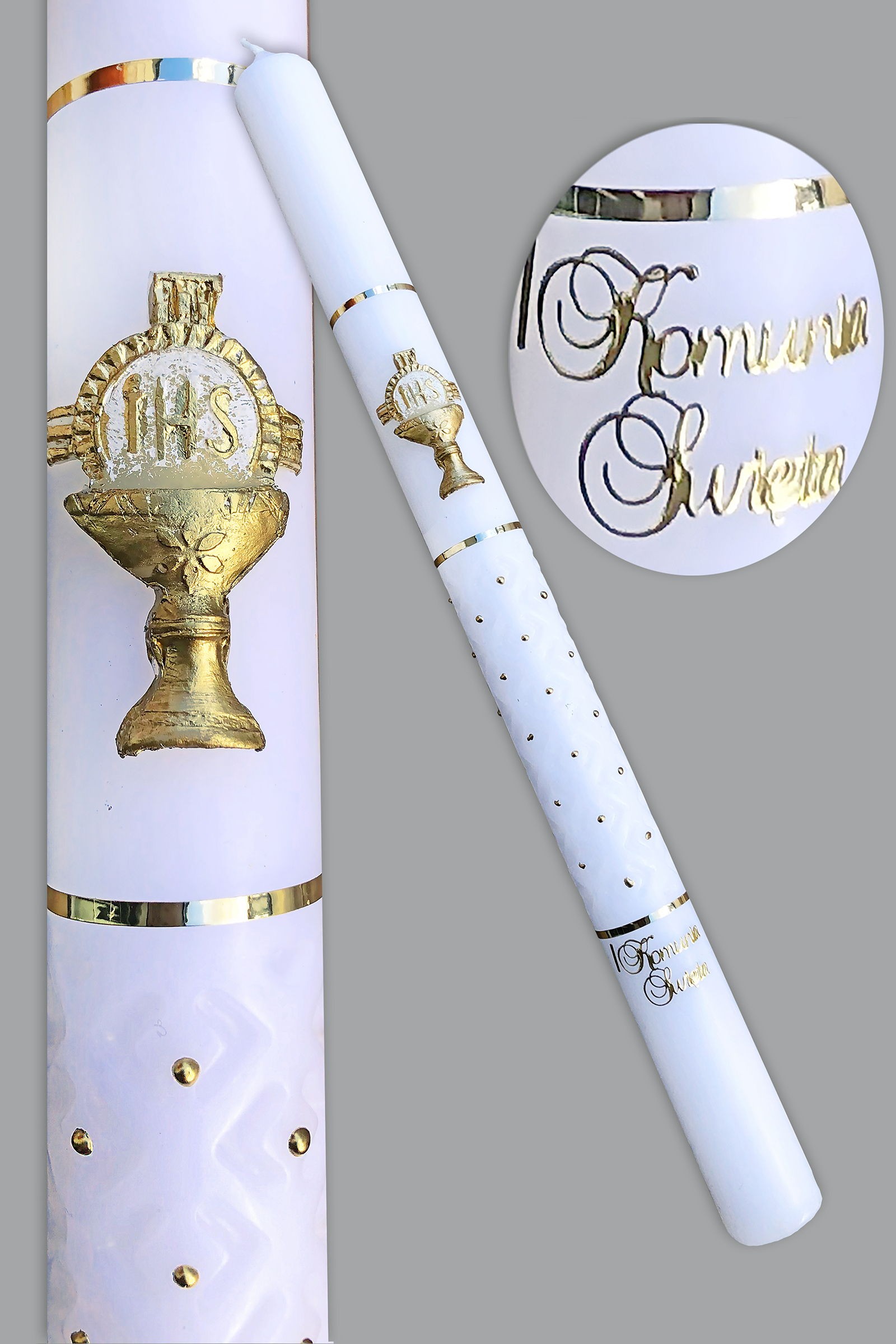 Świeca komunijna UK-SW-KR6 - obraz 0