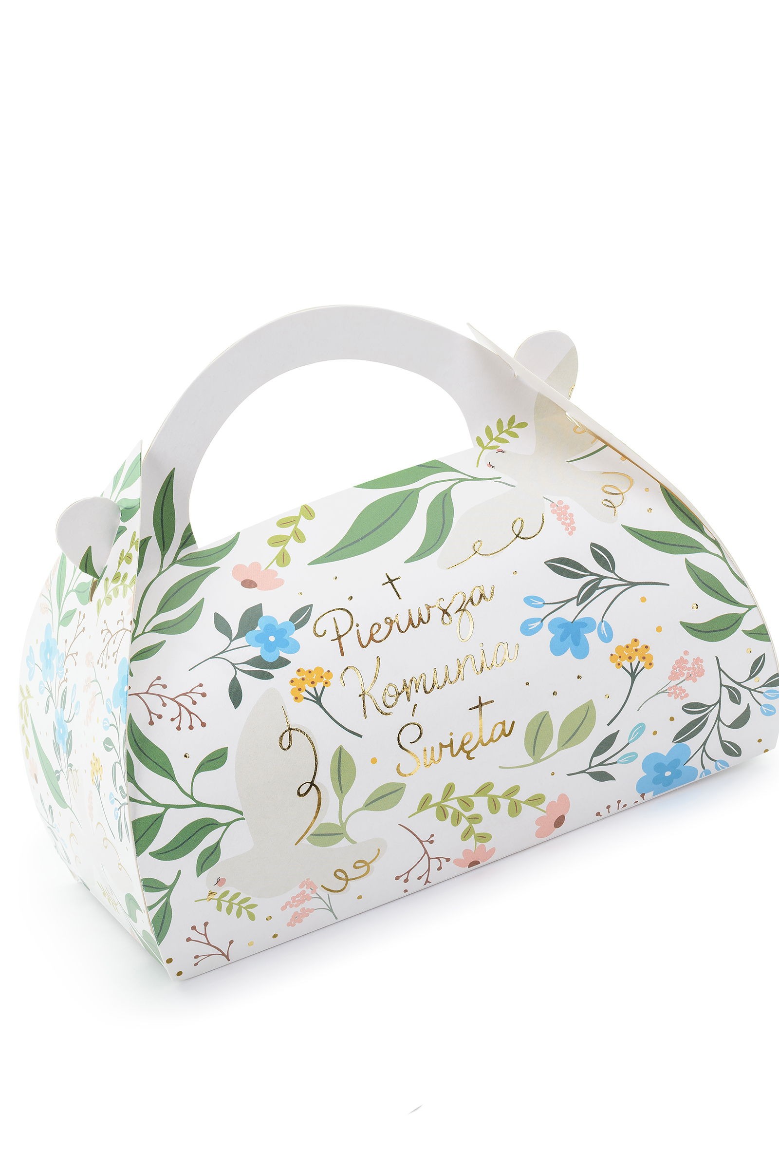 Pudełko na ciasto komunijne Wiosna - obraz 5