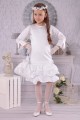 Elegancka sukienka komunijna UK-F1/EL - obraz 0