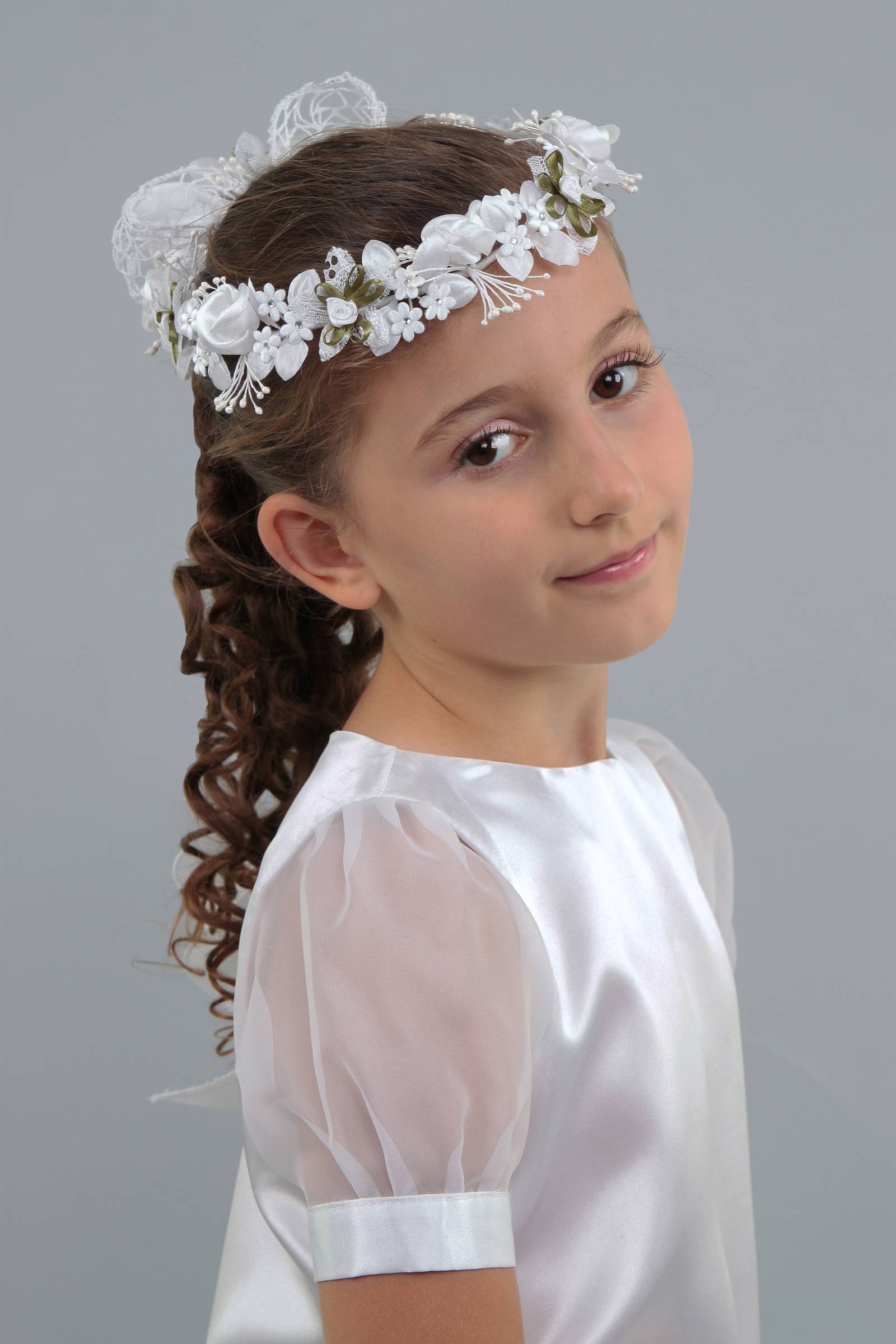 Wianek komunijny delikatny UK-W12 - obraz 0