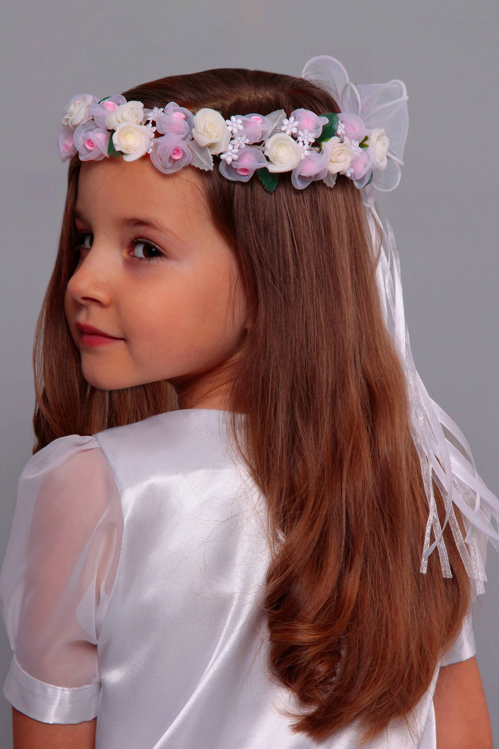 Wianek komunijny klasyczny UK-W14 - obraz 0