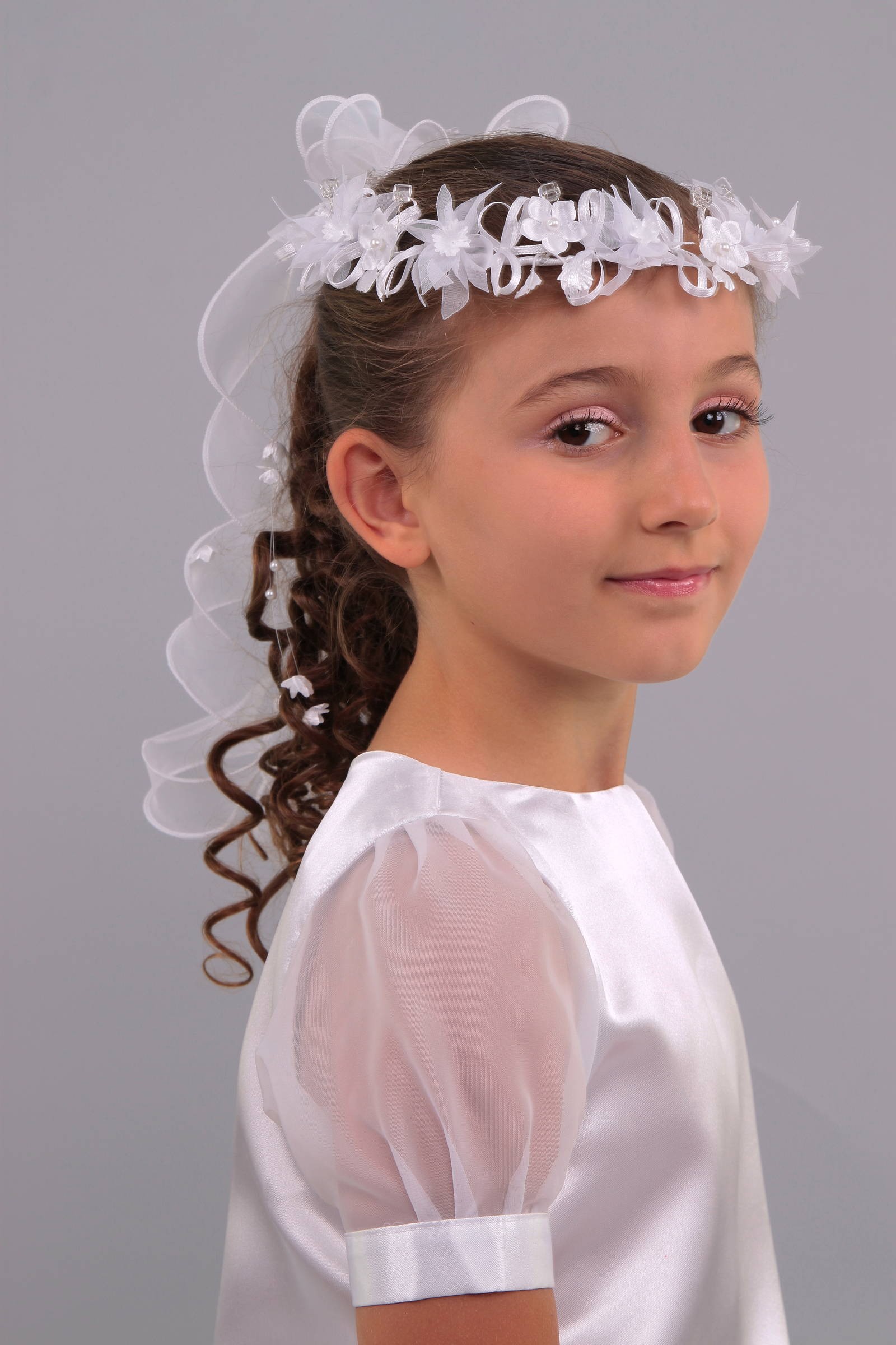 Wianek komunijny delikatny UK-W18 - obraz 0