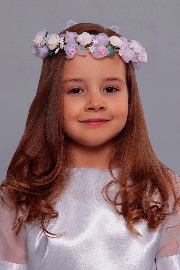 Wianek komunijny klasyczny UK-W14 - obraz 2