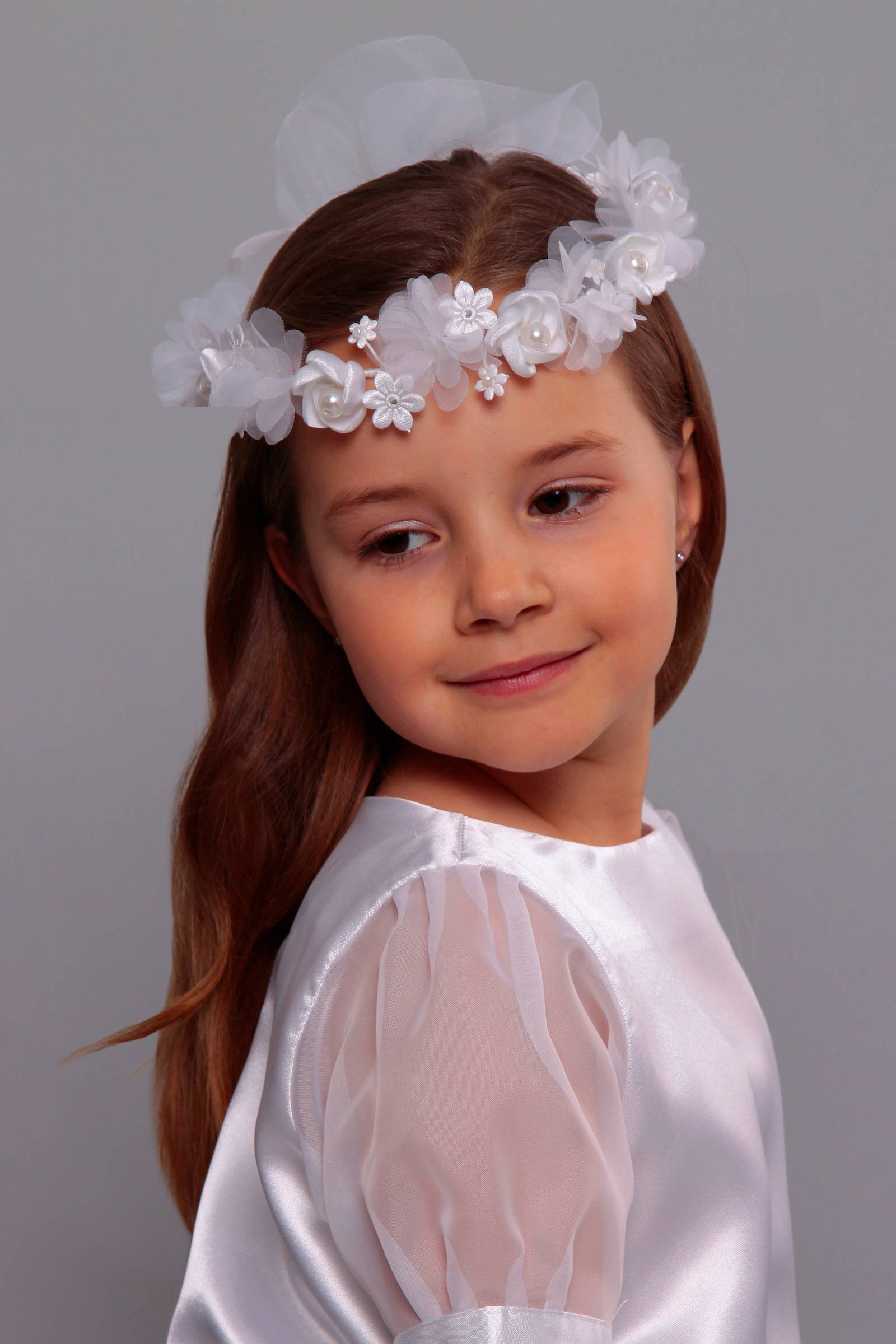 Wianek komunijny delikatny UK-W31 - obraz 0