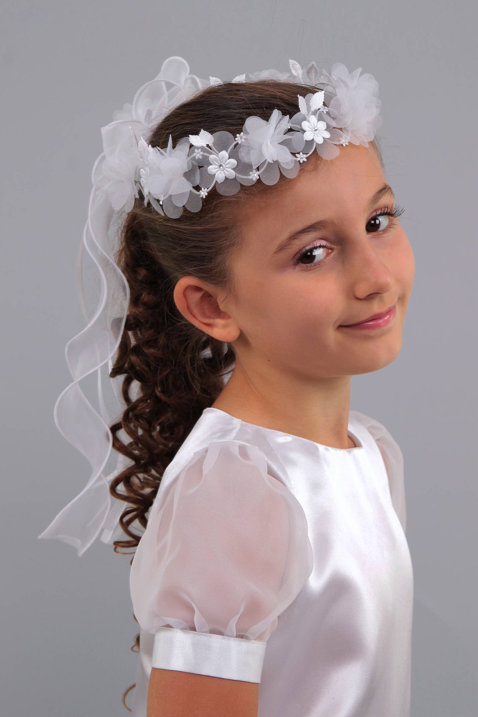 Wianek komunijny delikatny UK-W32 - obraz 0