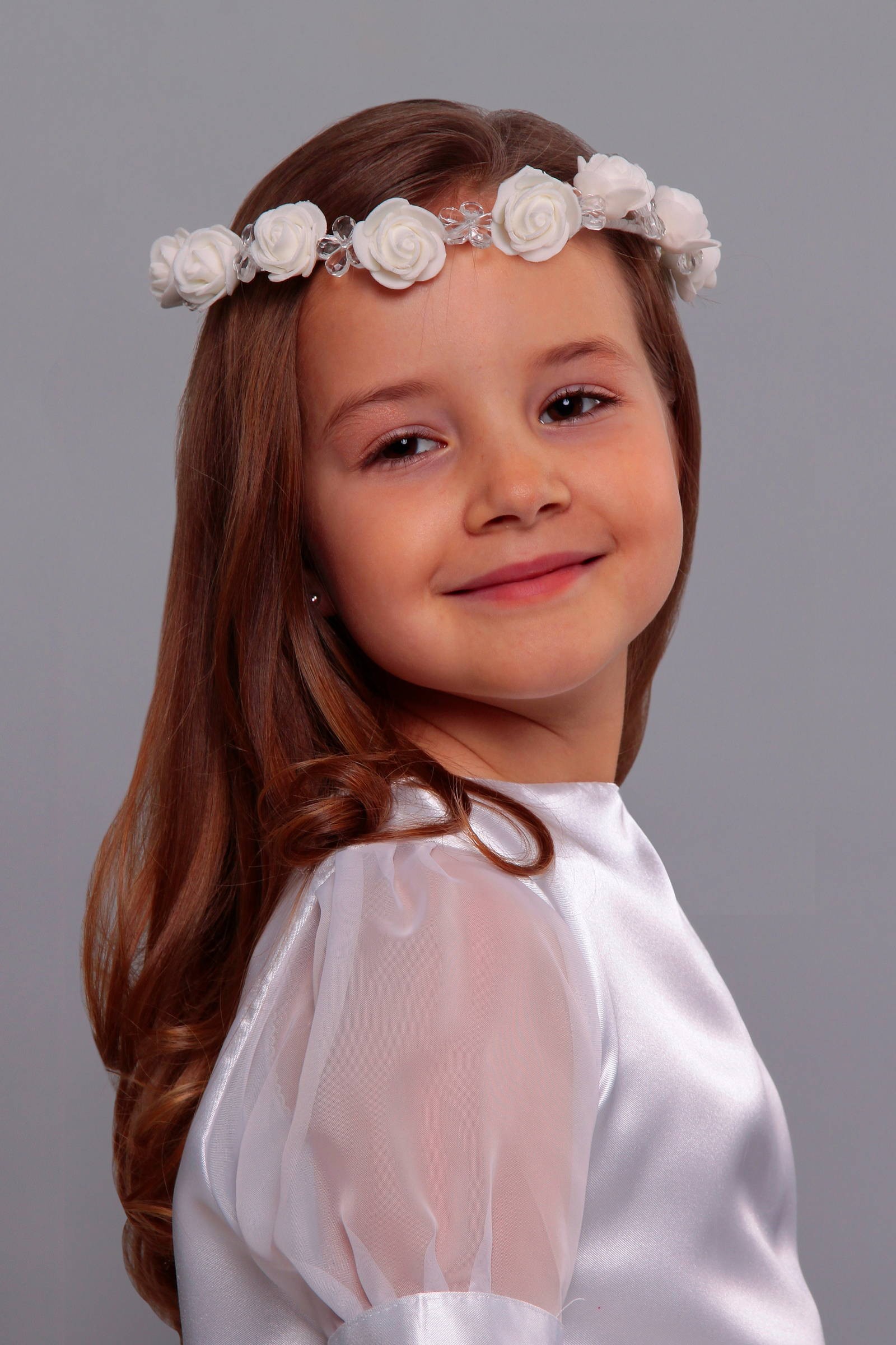 Wianek komunijny delikatny UK-W19 - obraz 0