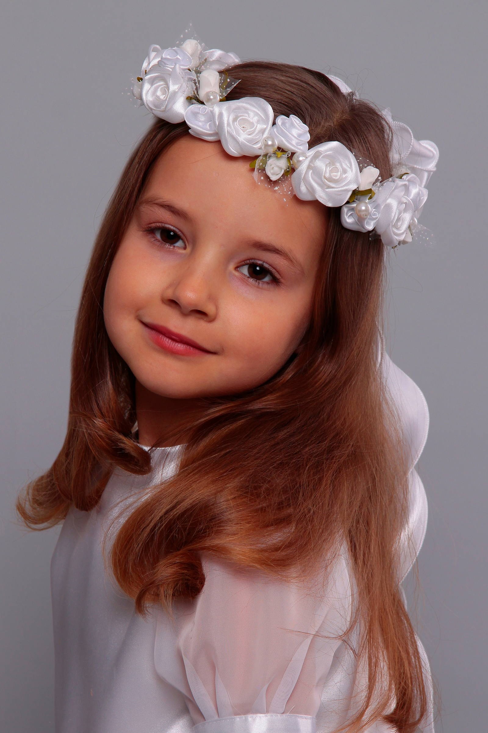 Wianek komunijny delikatny UK-W47 - obraz 0