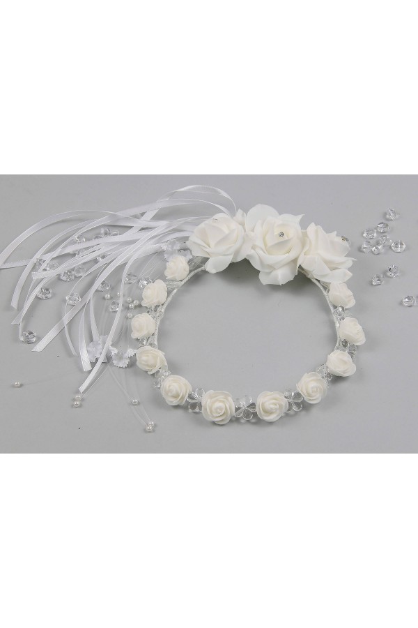 Wianek komunijny delikatny UK-W19 - obraz 4