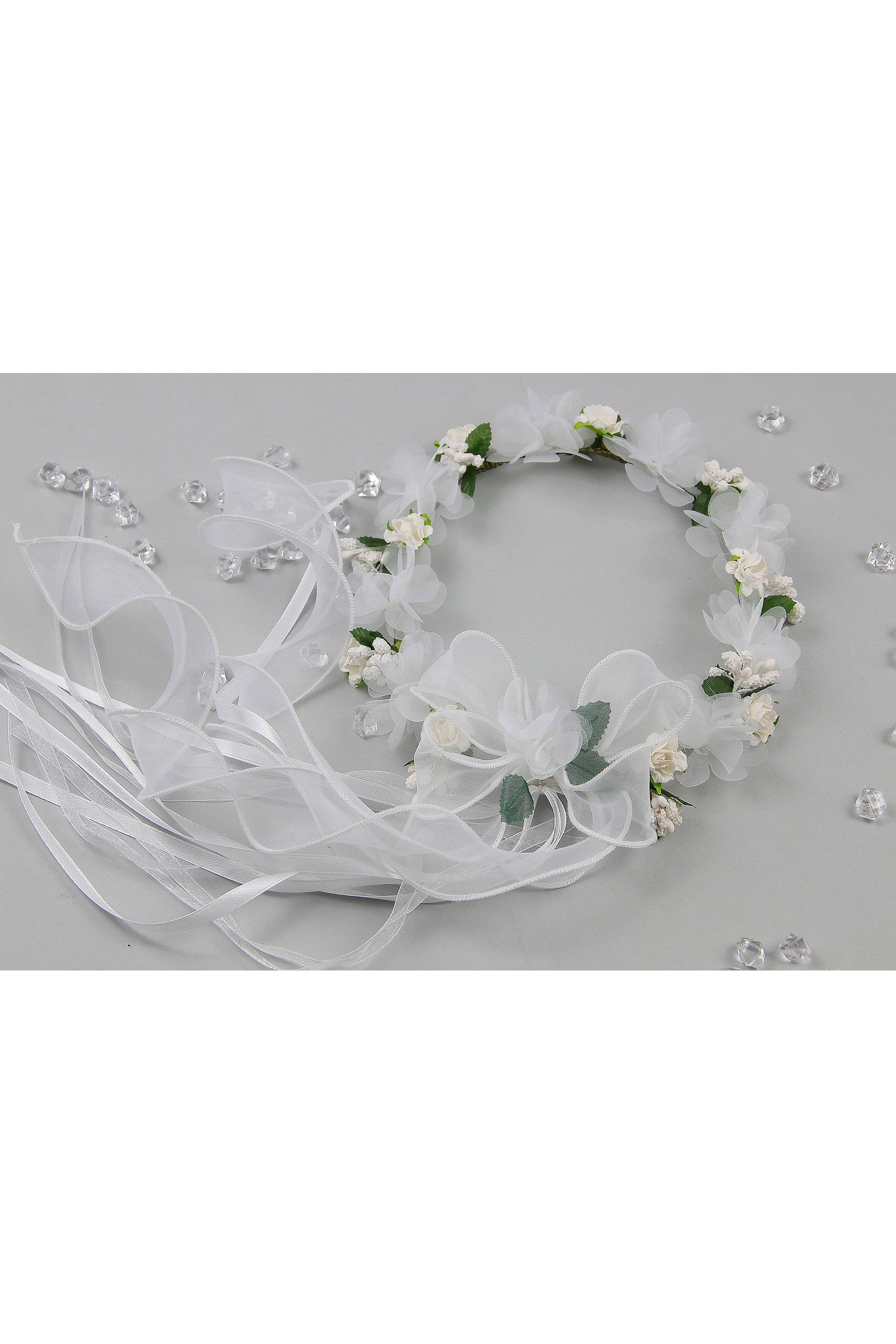 Wianek komunijny delikatny UK-W24 - obraz 3