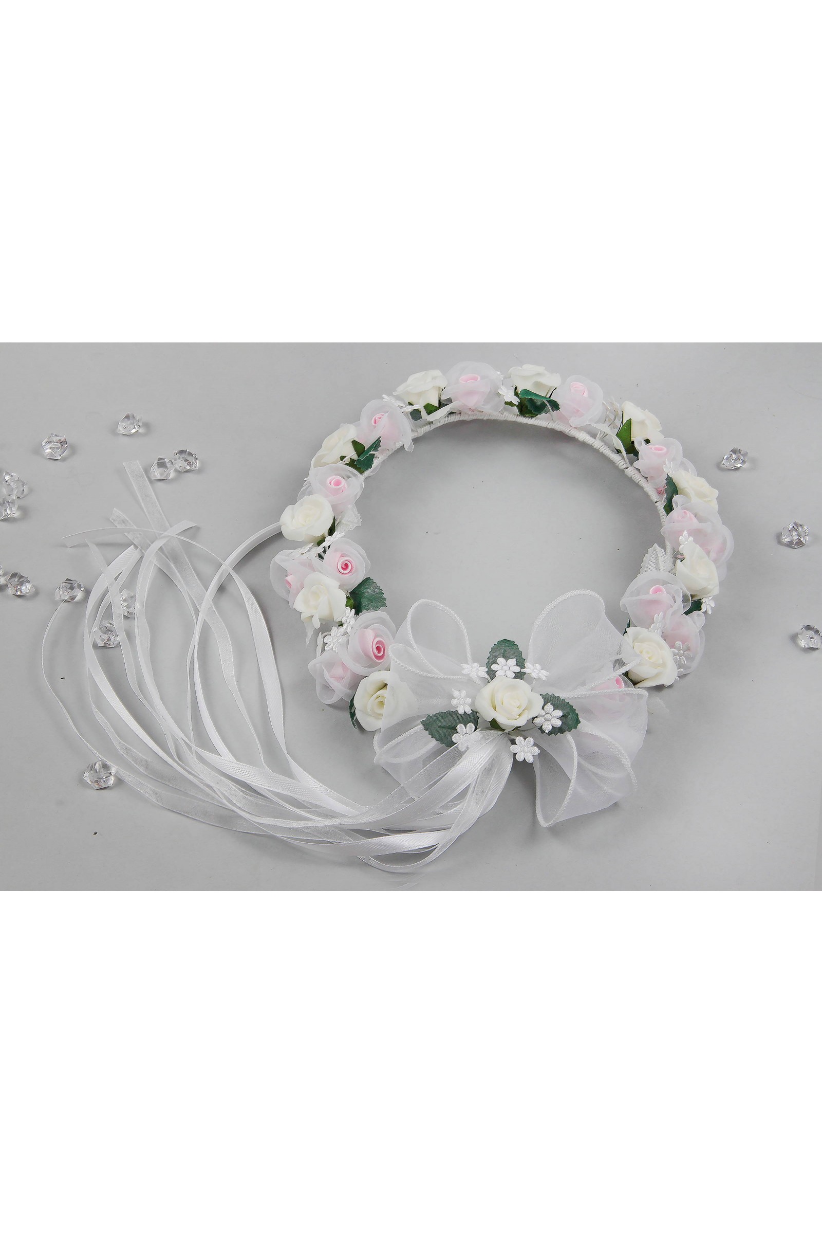 Wianek komunijny klasyczny UK-W14 - obraz 5