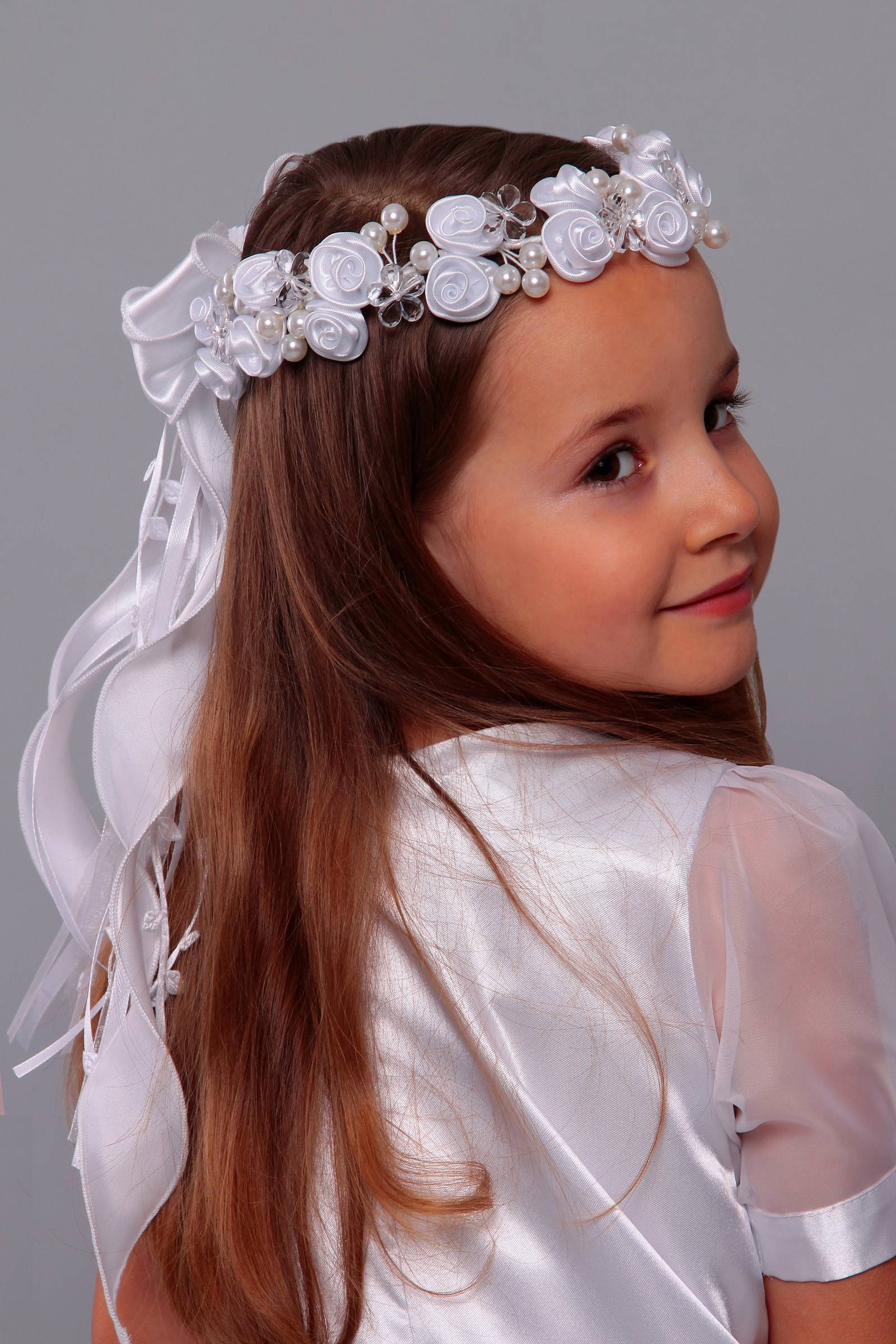 Wianek komunijny delikatny UK-W45 - obraz 0