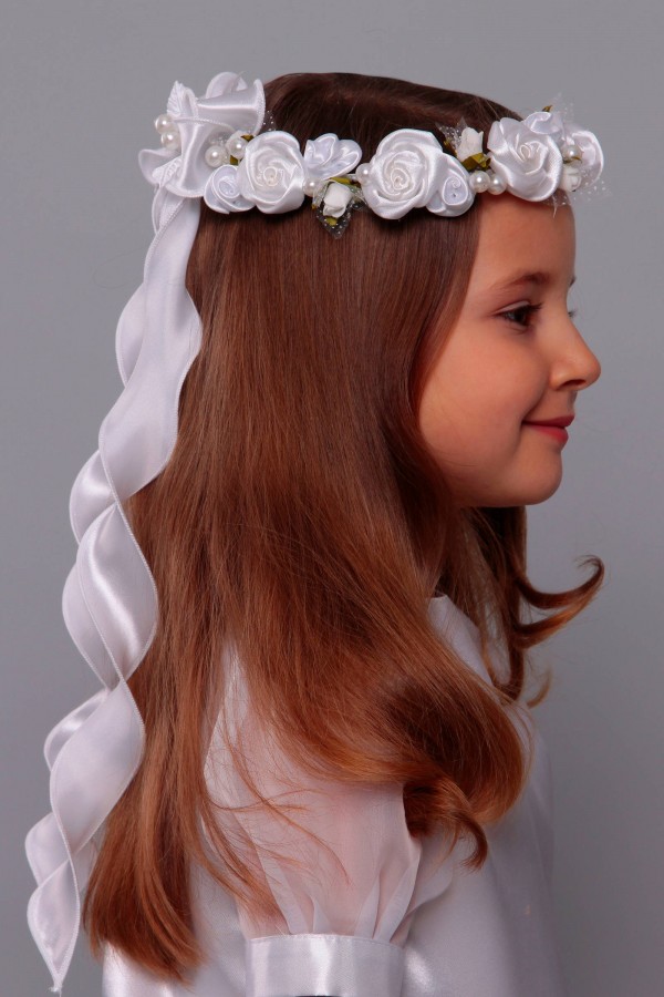 Wianek komunijny delikatny UK-W47 - obraz 1