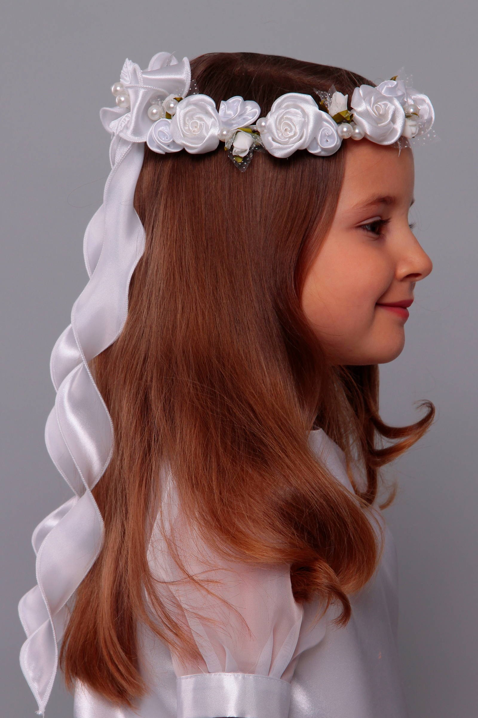 Wianek komunijny delikatny UK-W47 - obraz 1