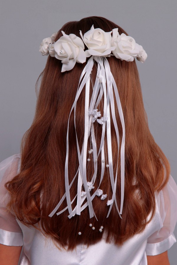 Wianek komunijny delikatny UK-W19 - obraz 3