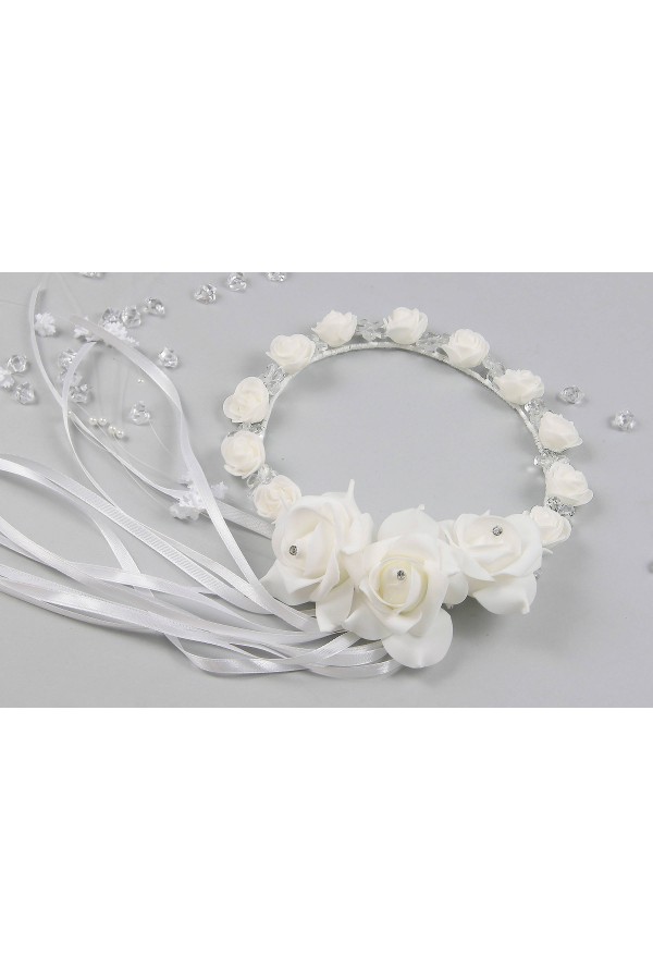 Wianek komunijny delikatny UK-W19 - obraz 5