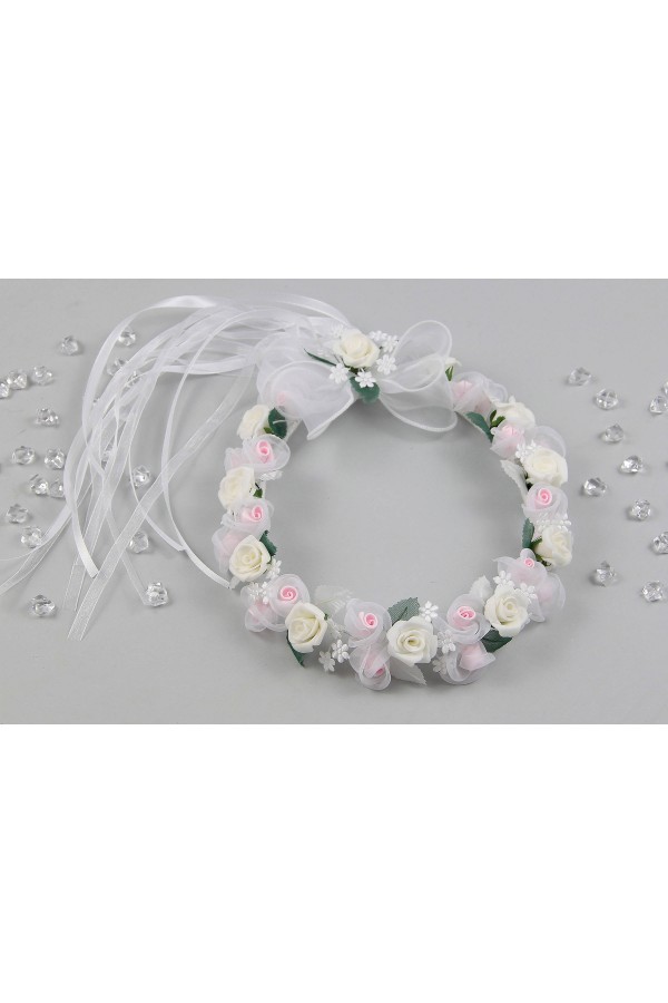 Wianek komunijny klasyczny UK-W14 - obraz 6