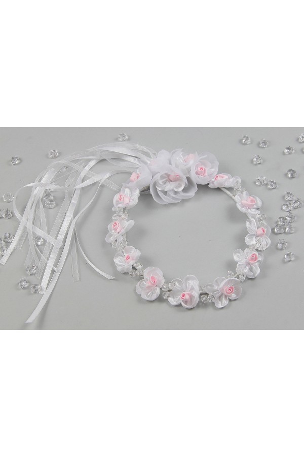 Wianek komunijny delikatny UK-W16 - obraz 6