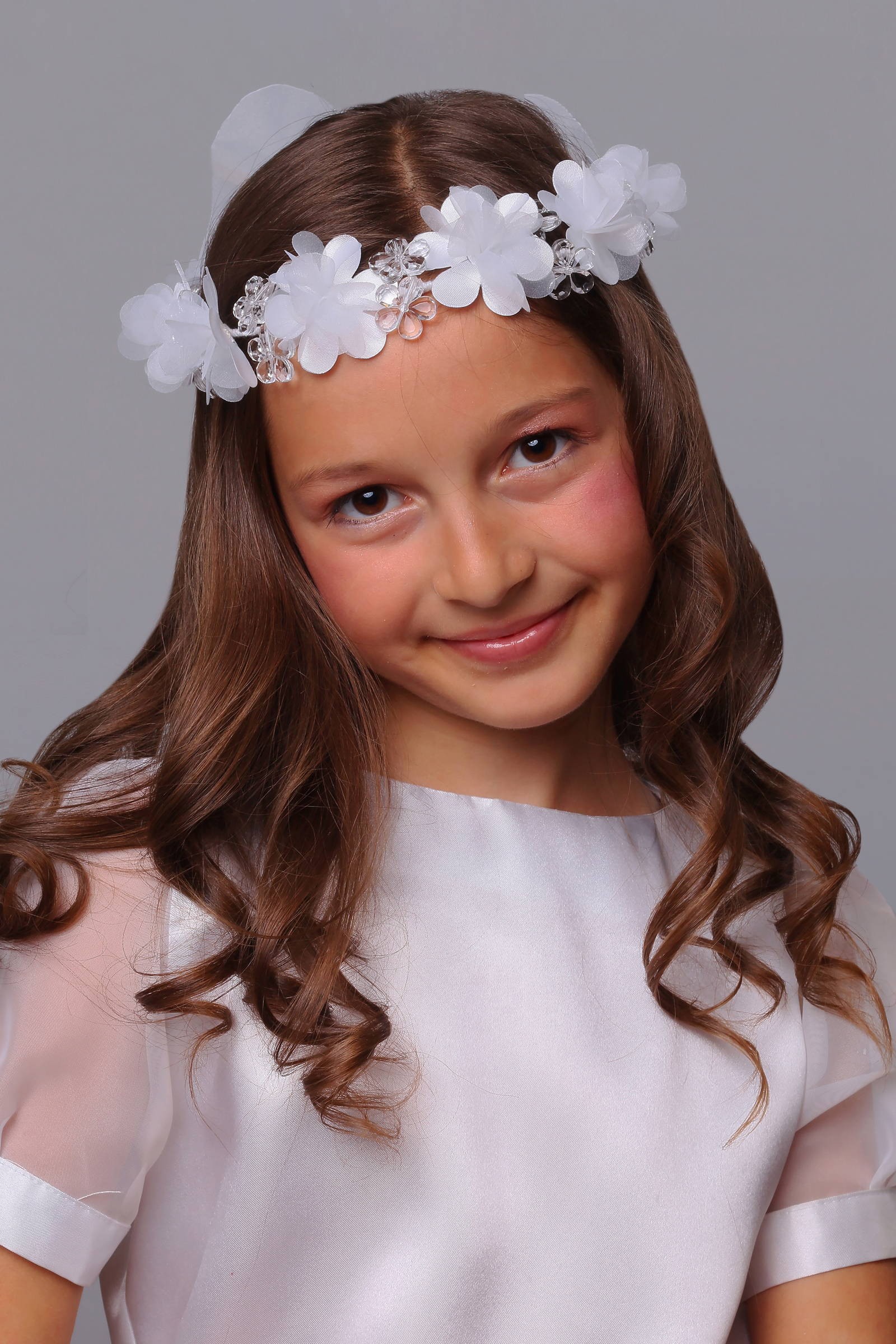 Wianek komunijny delikatny UK-W39 - obraz 2